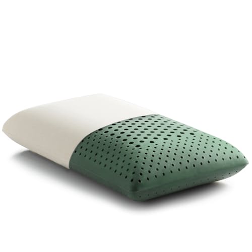 laydown image of Zoned Dough Pillow + CBD Oil - King