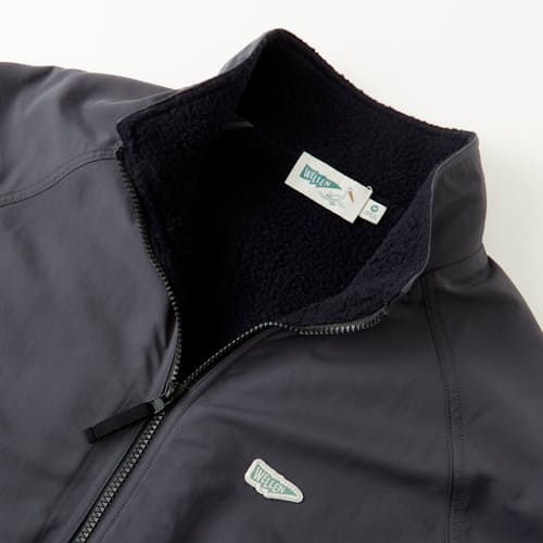laydown image of Reversible Fleece Jacket