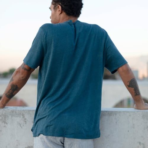 laydown image of Sun Linen T-Shirt