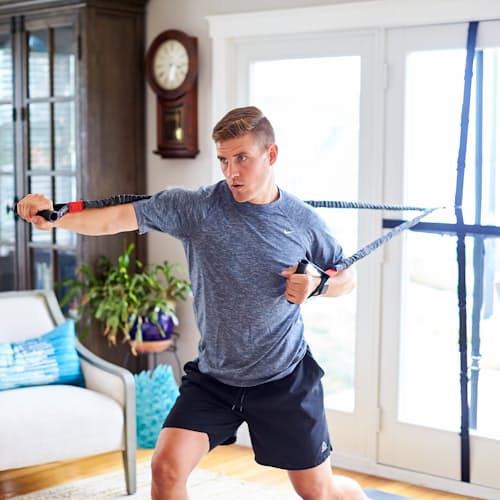 laydown image of Handle Resistance Bands Kit