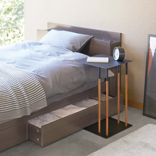 lifestyle image of Plain Sliding Side Table