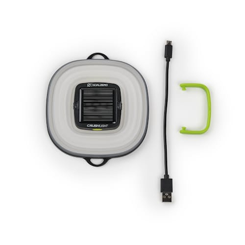 laydown image of Crush Light Chroma Collapsible Solar Lantern