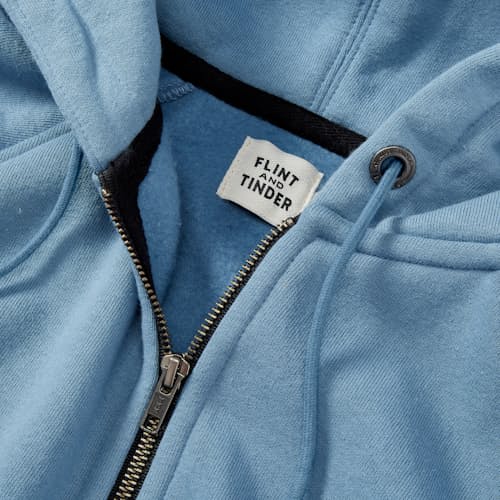laydown image of 10-Year Full Zip Hoodie