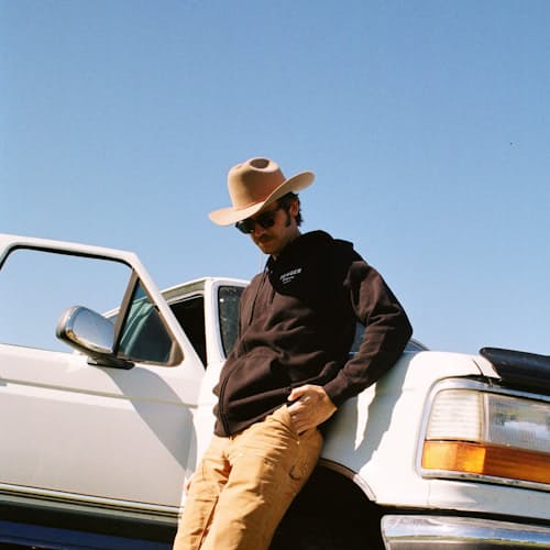 laydown image of Longhorn Straw Hat