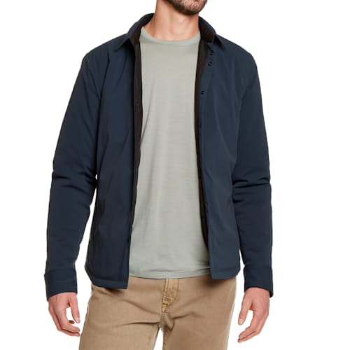 laydown image of Reversible Shirt Jacket