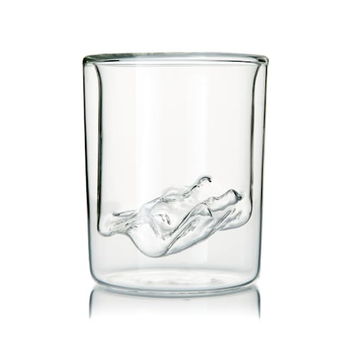 laydown image of Grand Tetons - Set of 4 Whiskey Glasses