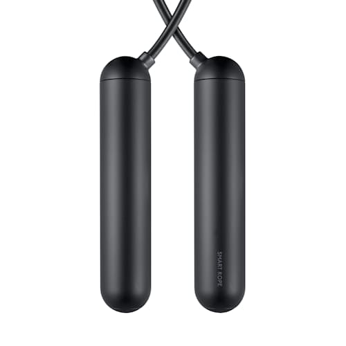 laydown image of SmartRope LED - Jump-Count Display Jumprope