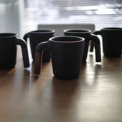 laydown image of Japanese Ceramic Mug