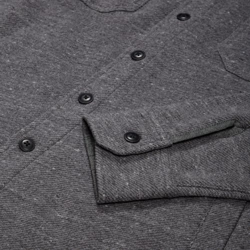 laydown image of Baywater Fleece Shirt Jacket