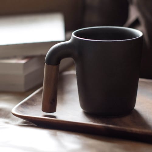 laydown image of Japanese Ceramic Mug