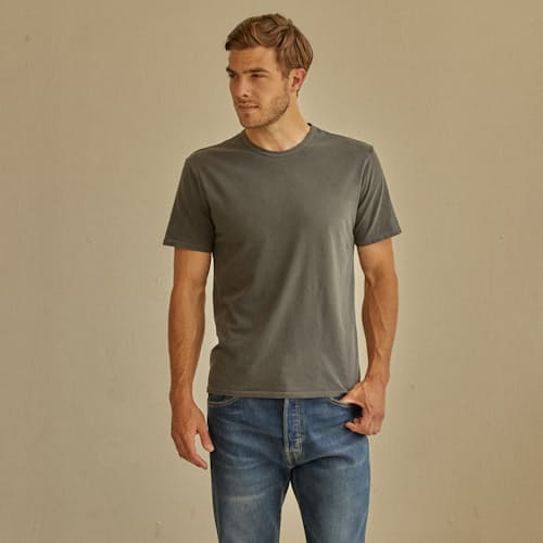 lifestyle image of Supima Crew T-Shirt