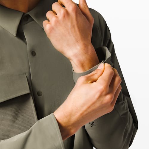 laydown image of Insulated Shacket