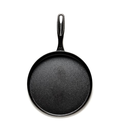 laydown image of Cast Iron Flat Pan
