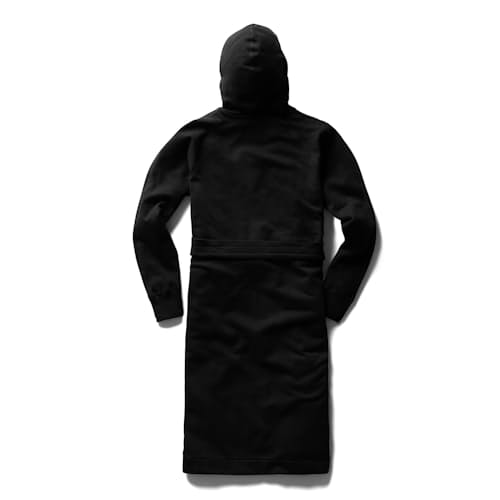 laydown image of Midweight Terry Hooded Robe