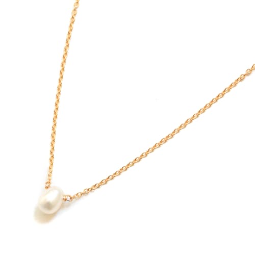 laydown image of Little Pearl Necklace