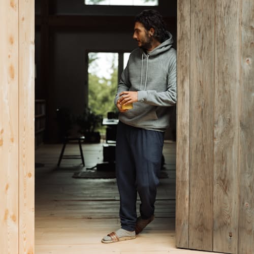 lifestyle image of French Terry Sweatpant