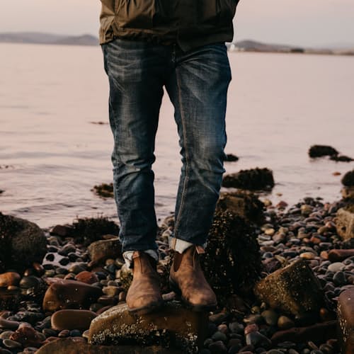 lifestyle image of #585 Chelsea Boots
