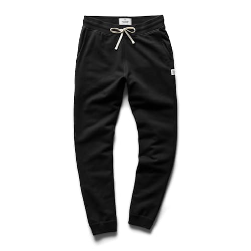 laydown image of Midweight Terry Slim Sweatpant