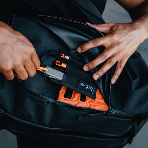 laydown image of The James Brand x Carryology - The Rover Capsule