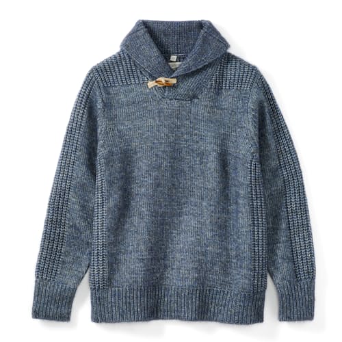 laydown image of Men's Pullover Sweater