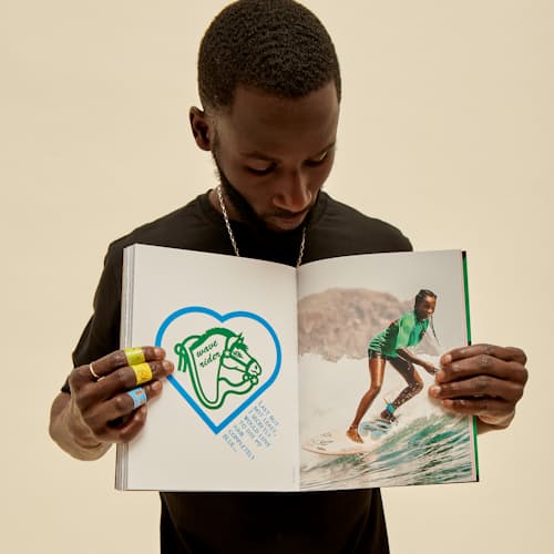 laydown image of Afro Surf Coffee Table Book
