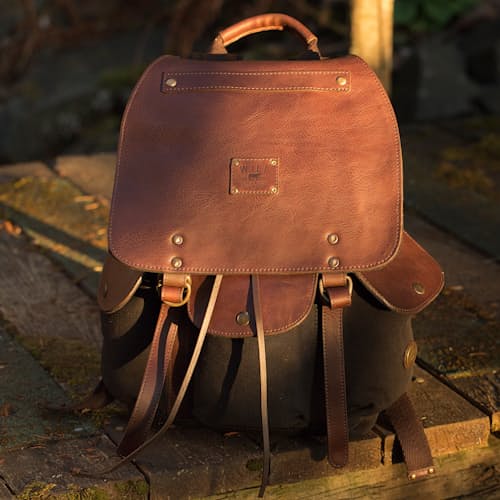 laydown image of Lennon Backpack