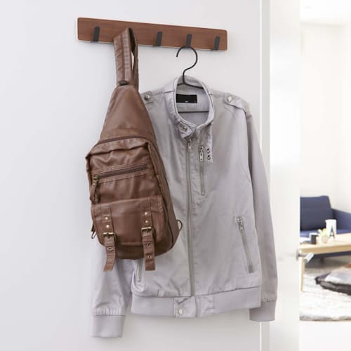 lifestyle image of 5 Hook Coat Rack