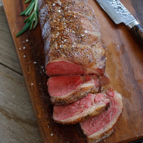 laydown image of American Wagyu Black Grade Manhattan Roast