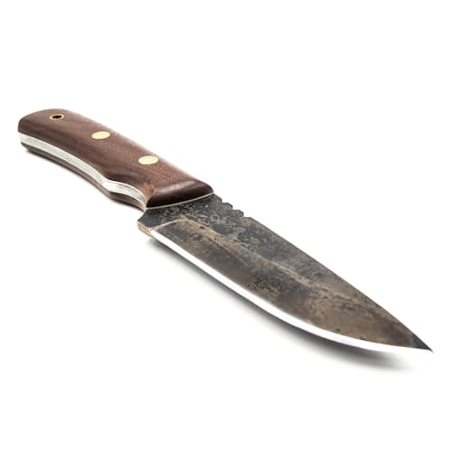 laydown image of Walnut Vagabond Sportsman's Knife