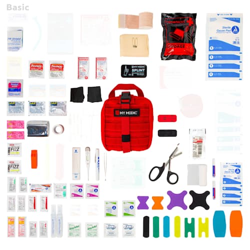 laydown image of MyFAK - First Aid Essentials