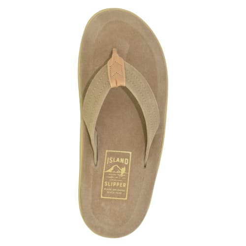 laydown image of Classic Ultimate Suede Flip Flop