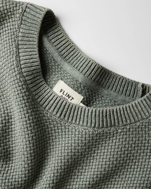 laydown detail image of Washed Cotton Crewneck