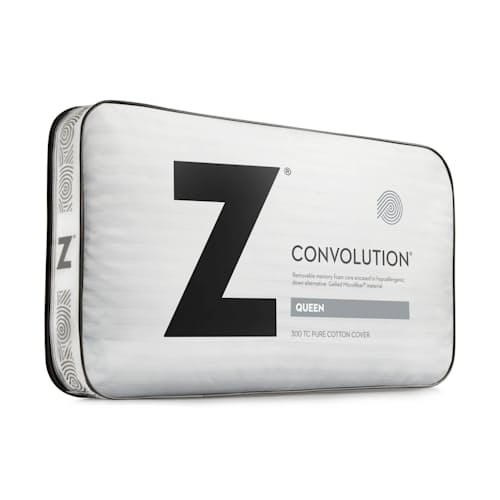 laydown image of Convolution Pillow - Queen