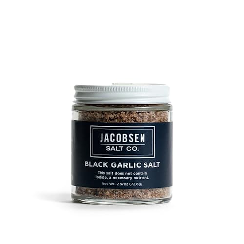 laydown image of Black Garlic Salt