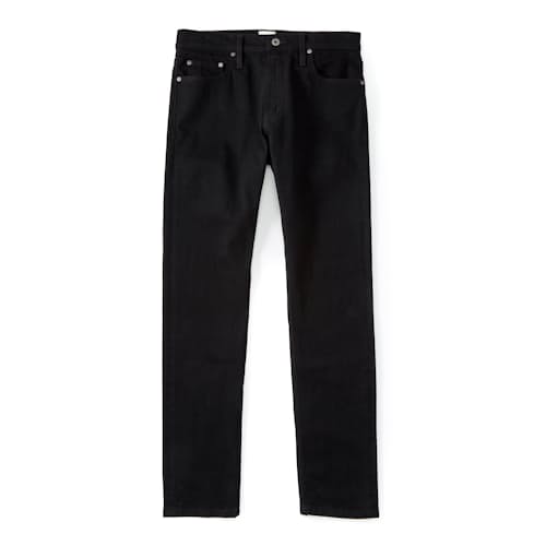 laydown image of Jet Black Jeans - Slim