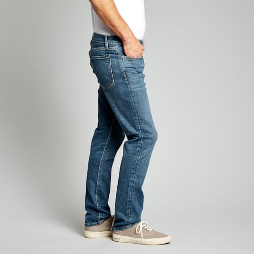 laydown image of '90s Stonewashed Selvage - Slim