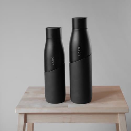 laydown image of Larq Movement - Self Sanitizing Water Bottle