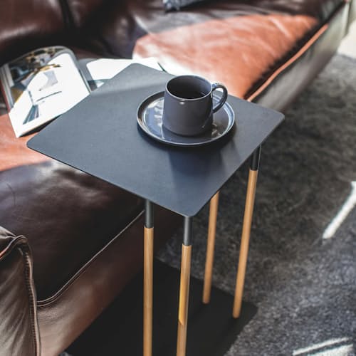 lifestyle image of Plain Sliding Side Table