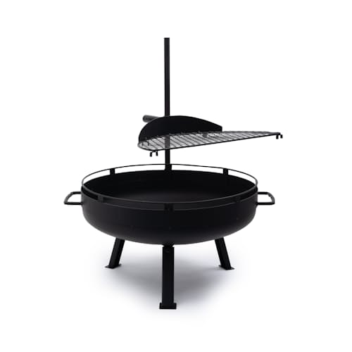 laydown image of Cowboy Firepit Grill - 23"