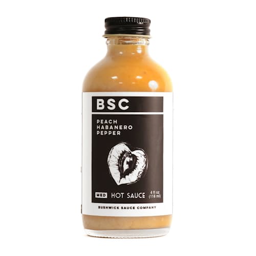 laydown image of Mini Hot Sauce Set