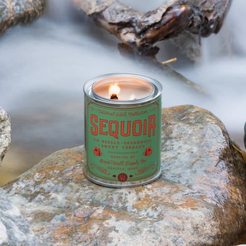 laydown image of Sequoia National Park Candle