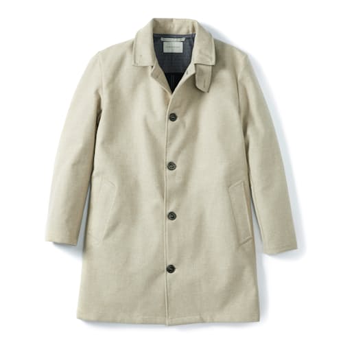 laydown image of Bonded Wool Mac