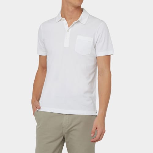 on model image of Pensacola Polo