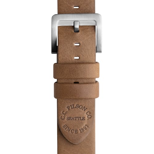 laydown image of Leather Watch Strap