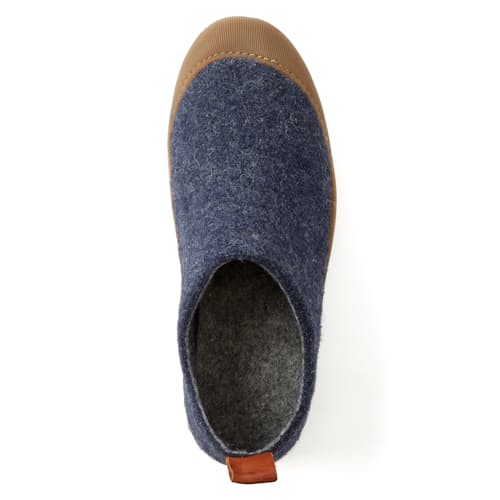 laydown image of Wool Outdoor Slipper