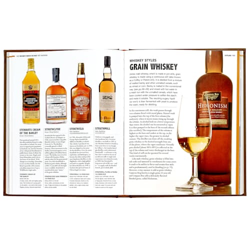 laydown image of World Whiskey Leather Book