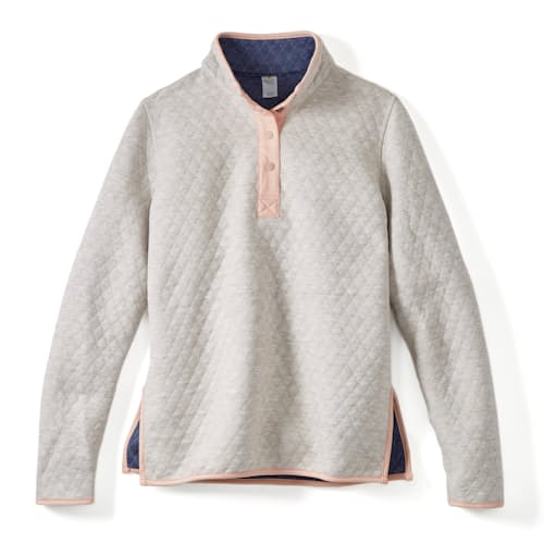 laydown image of Women's Corbet Reversible Pullover