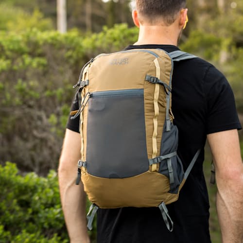 laydown image of In & Out - Packable Backpack - 19L