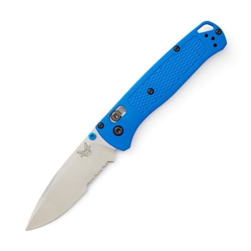 laydown image of Bugout Serrated Knife