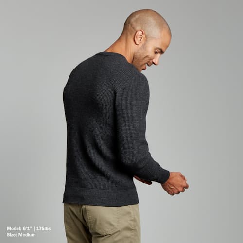 laydown image of 72-Hour Merino Sweater